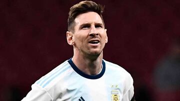 Lionel Messi, delantero de la Selecci&oacute;n Argentina