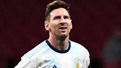 Lionel Messi, delantero de la Selecci&oacute;n Argentina