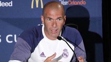 Zidane: "Sabemos que durante el año jugaremos con la BBC"