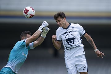 El futbolista de Pumas se adaptó rápidamente al futbol mexicano y ya lleva cinco tantos.