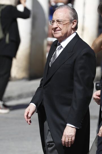 El presidente del Real Madrid Florentino Pérez. 