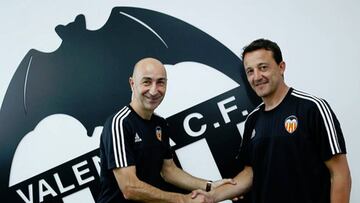 César vuelve al Valencia como técnico asistente de Ayestarán