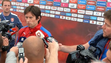 La República Checa pierde a Rosicky para el resto del torneo