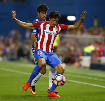 Savic con Manu García.
