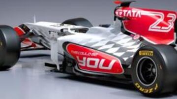 <b>BONITO. </b>El nuevo Hispania es espectacular y no pasará desapercibido, ahora sólo falta que en la pista sea tan rápido como podría parecer en esta recreación.