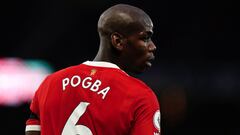 Pogba, esta temporada, con el United.