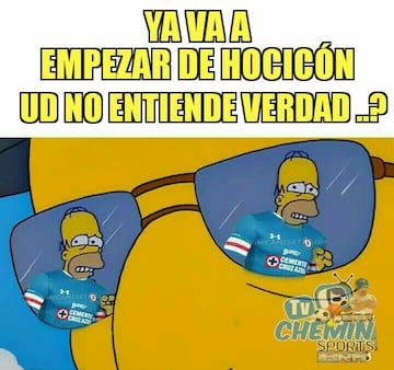 Cruz Azul y Pumas protagonizan los memes