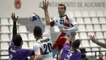 El equipo riojano, el &uacute;ltimo en llegar a Alicante, jug&oacute; un partido serio ayer.