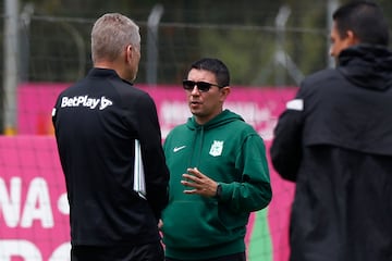 El equipo verdolaga se prepara para enfrentar una intensa semana con dos juegos trascendentales en el Atanasio ante el equipo caleño en el torneo local y Melgar por Copa Libertadores