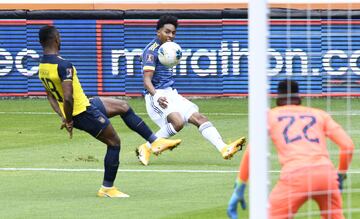 Partido de la Selección Colombia ante Ecuador en Quito