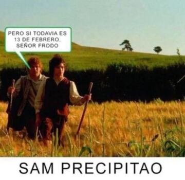 Los mejores memes de Sam va lentín