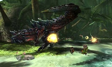 Captura de pantalla - Monster Hunter X (3DS)