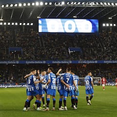 La explosión goleadora del Depor, una racha de tiempos muy lejanos