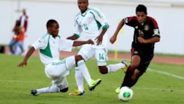 México enfrentó a Nigeria en dos ocasiones en el Mundial de EAU 2013.