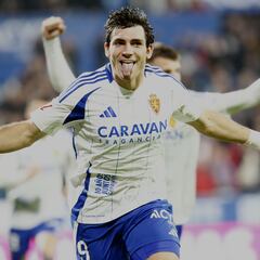 El primer doblete de Iván Azón