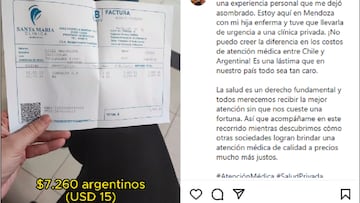 Chileno fue a una clínica en Argentina y queda impactado por el precio: esto pagó por un examen