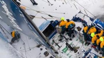 El 'Telefónica', en acción.