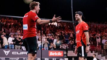 Momo Gonz¨¢lez-?lex Ruiz ante Nieto-Sanz, final entre emergentes