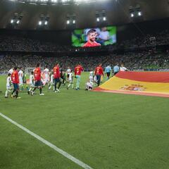 Tunisia 0-1 Spain in pictures