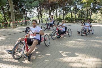 Se ha celebrado en Madrid la primera edición de la carrera 'Rompe tus barreras'.