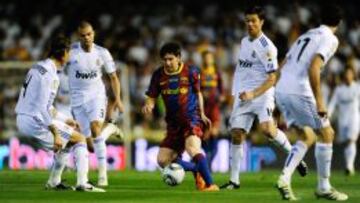 Instante de la final de 2011 en Mestalla.