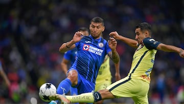during the game America vs Cruz Azul, corresponding to day 17 of the Torneo Clausura Grita Mexico C22 of Liga BBVA MX, at Azteca Stadium, on April 30, 2022.
<br><br>
durante el partido America vs Cruz Azul, correspondiente a la jornada 17 del Torneo Clausura Grita Mexico C22 de la Liga BBVA MX, en el Estadio Azteca, el 30 de Abril de 2022.