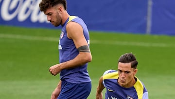 Matteo Ruggeri y Giacomo Raspadori.