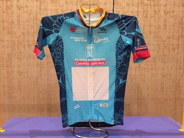 Los ganadores de cada etapa en el Tour Colombia lucirán esta camisa.