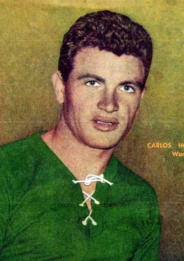 Dominó la banda izquierda, ya sea como lateral o mediocampista. Apodado 'Colarado', marcó 40 goles por Wanderers entre 1955 y 1958. Fue campeón de Primera en 1958.