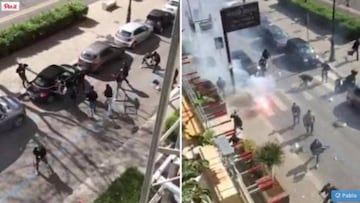 Clashes before Palermo - Lazio