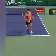 Alcaraz hace uno de los golpes del año: nadie sabe cómo lo hizo