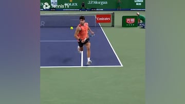 Alcaraz hace uno de los golpes del año: nadie sabe cómo lo hizo