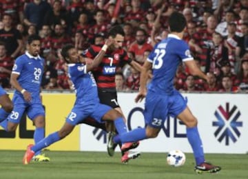 Western Sydney Wanderers venció 1-0 a Al Hilal en la final de la Copa.