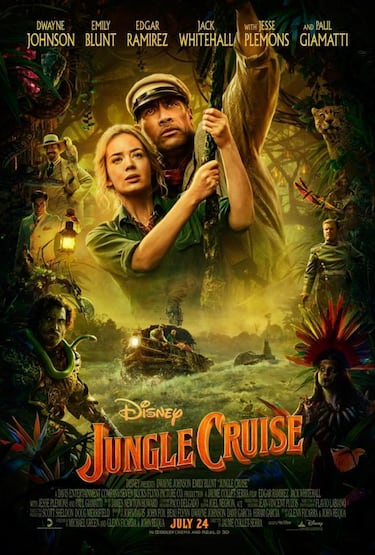 Jungle Cruise: tráiler making of centrado en la acción con Dwayne Johnson y Emily Blunt