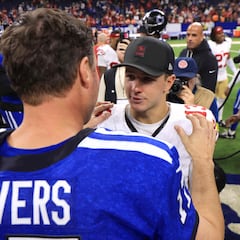 Los 49ers arrollan a los Colts y clasifican a Bills, Chargers y Jaguars a la postemporada