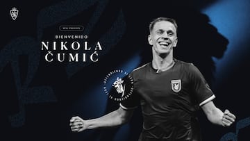 Oficial: Cumic, tercer fichaje invernal