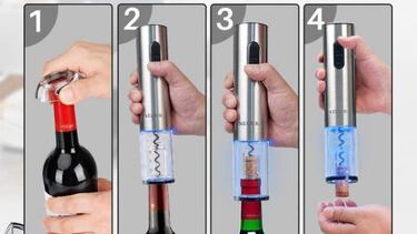 Este sacacorchos eléctrico tiene más de 26.000 opiniones