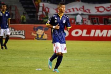 “El profe (Giovanni Hernández) me dijo que jugara como cuando él debutó, que jugara como yo sabía jugar con los niños de mi edad y gracias a Dios todo se dio”. Uniautónoma 1-1 Junior / Copa Águila.