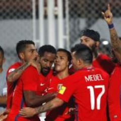Chile 1x1: Pinilla, Vidal y Beausejour se lucen en Barinas