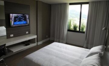 Imágenes del nuevo centro de entrenamiento Granja Comary en Teresópolis, Río de Janeiro, donde el equipo nacional de fútbol de Brasil va a entrenar para el Mundial.