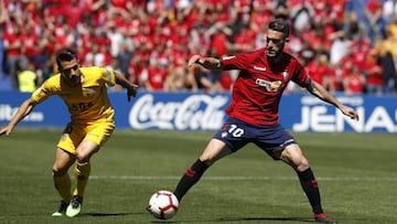 Imagen del partido Alcorcón-Osasuna.