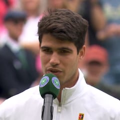 Le abuchea toda la grada de Wimbledon y responde así: Alcaraz, qué grande eres