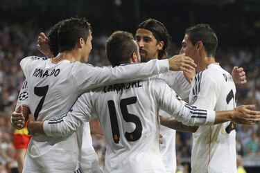 Real Madrid 4 - Copenhage 0. Cristiano no sabe de crisis