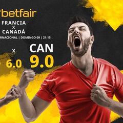 Francia vs. Canadá: horario, TV, estadísticas, clasificación y pronósticos