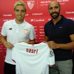 Nasri: "Perdí un año y quiero recuperar mi nivel en el Sevilla"