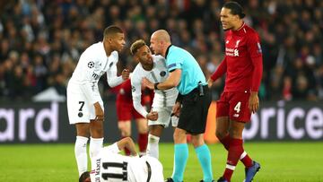 Liverpool should copy PSG's play-acting, says Van Dijk
