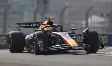 Así le fue a Checo Pérez en las Prácticas Libres del GP de Abu Dhabi
