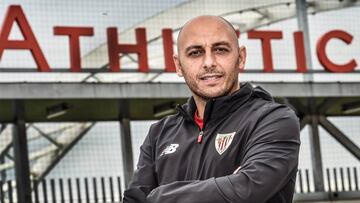 Ángel Villacampa, entrenador del Athletic, posa para AS.