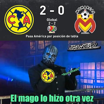 América triunfa también en los memes de la semifinal