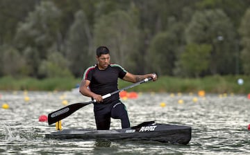 El nacido en Patzcuaro, Michoacán se llevó la medalla de Oro en Guadalajara 2011 y dos más en Río 2007,  además de una plata en la misma justa brasileña